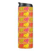 Peanuts | Snoopy Pop Art Pattern Thermosbeker (Geroteerd rechts)