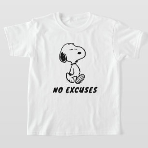 Peanuts Snoopy Positive Walk T-shirt