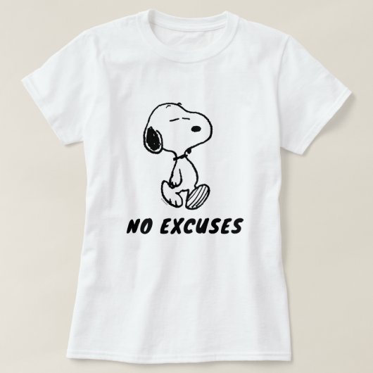 Peanuts | Snoopy Positive Walk T-shirt (Design voorkant)