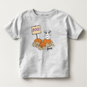 Peanuts | Snoopy Pumpkin Patch Boo! Kinder Shirts (Voorkant)