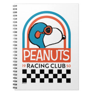 Peanuts Snoopy Racing Club Notitieboek