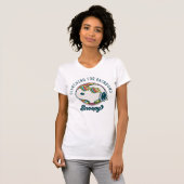Peanuts | Snoopy Rainbow Heart Zonnebril T-shirt (Voorkant volledig)