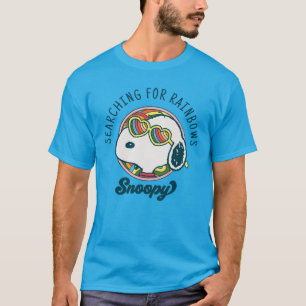 Peanuts Snoopy Rainbow Heart Zonnebril T-shirt