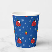 Peanuts | Snoopy Red Puffer Jacket Papieren Bekers (Links)