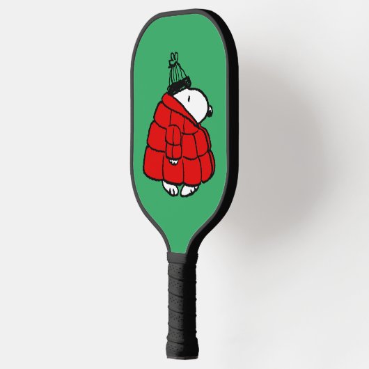 Peanuts | Snoopy Red Puffer Jacket Pickleball Paddle (Links)