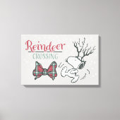 Peanuts | Snoopy Rendier Canvas Afdruk (Voorkant)