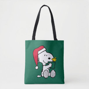 Peanuts   Snoopy Santa & Woodstock Gift Draagtas
