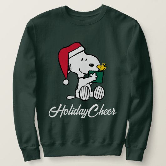 Peanuts | Snoopy Santa & Woodstock Gift Trui (Design voorkant)