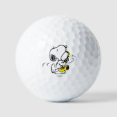 Peanuts | Snoopy Saxofoonspeler Golfballen (Voorkant)