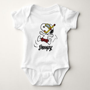 Peanuts   Snoopy Scuba Diver Romper
