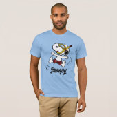 Peanuts | Snoopy Scuba Diver T-shirt (Voorkant volledig)