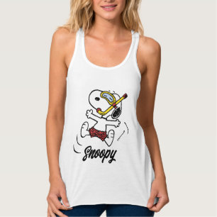 Peanuts   Snoopy Scuba Diver Tanktop