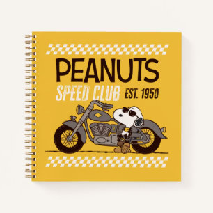 Peanuts   Snoopy Speed Club Notitieboek