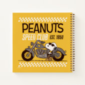 Peanuts | Snoopy Speed Club Notitieboek (Achterkant)
