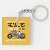 Peanuts | Snoopy Speed Club Sleutelhanger (Achterkant)