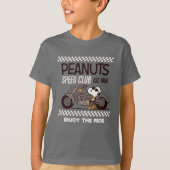Peanuts | Snoopy Speed Club T-shirt (Voorkant)
