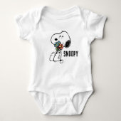 Peanuts | Snoopy Stop & Ruik de bloemen Romper (Voorkant)
