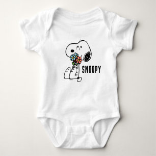 Peanuts   Snoopy Stop & Ruik de bloemen Romper