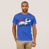 Peanuts | Snoopy Super Hero T-shirt (Voorkant volledig)