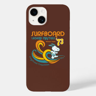 Peanuts | Snoopy Surfboard wedstrijd Case-Mate iPhone 14 Hoesje