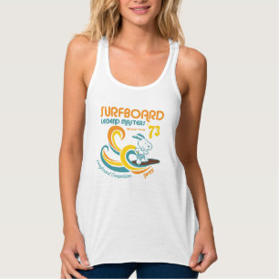 Peanuts Snoopy Surfboard wedstrijd Tanktop