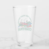 Peanuts | Snoopy 'Twas de nacht voor Kerstmis Glas (Achterkant)