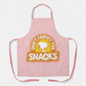 Peanuts | Snoopy Vergeet de Snacks niet Schort (Voorkant)