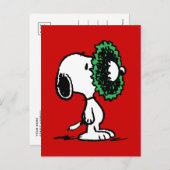 Peanuts | Snoopy voor de feestdagen Briefkaart (Voorkant / Achterkant)