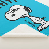 Peanuts | Snoopy vraagt zich af waarom? Sherpa Deken (3/4)