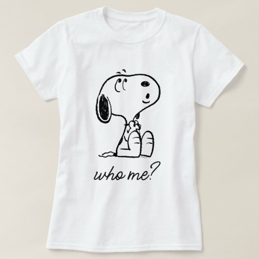 Peanuts | Snoopy Whistle T-shirt (Design voorkant)