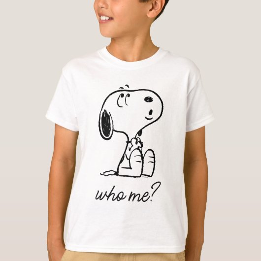 Peanuts | Snoopy Whistle T-shirt (Voorkant)