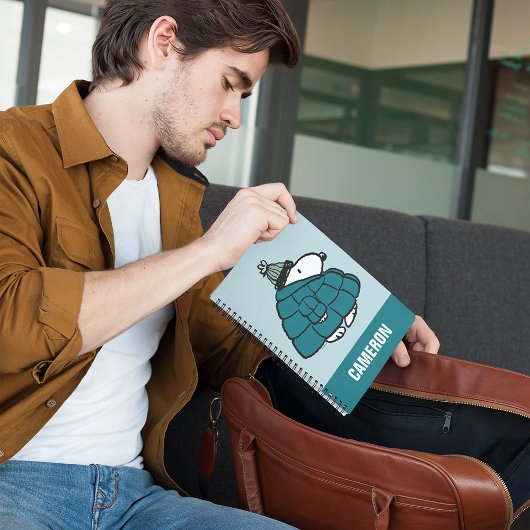 Peanuts | Snoopy Winter Puffer Jas Notitieboek