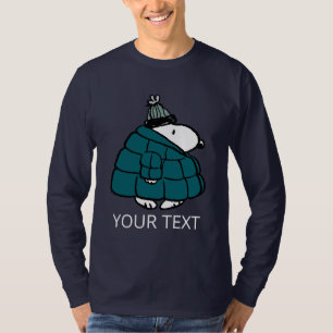 Peanuts Snoopy Winter Puffer Jas T-shirt
