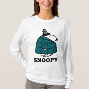 Peanuts   Snoopy Winter Puffer Jas T-shirt