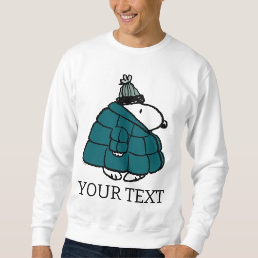 Peanuts | Snoopy Winter Puffer Jas Trui (Voorkant)