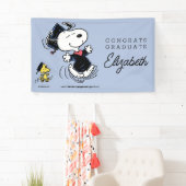 Peanuts | Snoopy & Woodstock Afstuderen Spandoek (Insitu)