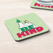 Peanuts | Snoopy & Woodstock Be Kind Bier Onderzetter (Linkerzijde)