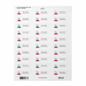 Peanuts | Snoopy & Woodstock Be Kind Etiket (Full Sheet)