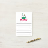 Peanuts | Snoopy & Woodstock Be Kind Post-it® Notes (Op bureau)