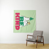 Peanuts | Snoopy & Woodstock Be Kind Wandkleed (In Situ (horizontaal))