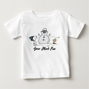 Peanuts Snoopy & Woodstock Bouw een sneeuwpop