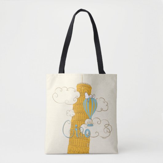 Peanuts | Snoopy & Woodstock Ciao Draagtas (Voorkant)