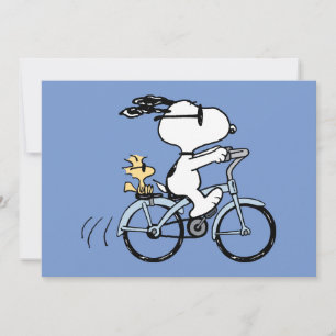 Peanuts Snoopy & Woodstock Fiets Kaart