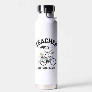Peanuts Snoopy & Woodstock Fietsleraar Waterfles