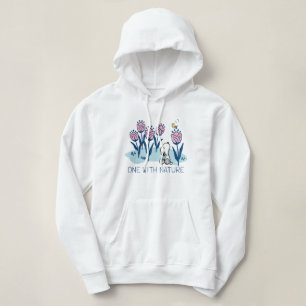 Peanuts   Snoopy & Woodstock Flower Garden Hoodie