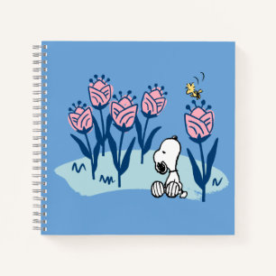 Peanuts   Snoopy & Woodstock Flower Garden Notitieboek