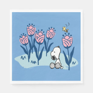 Peanuts   Snoopy & Woodstock Flower Garden Servet