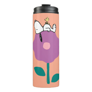 Peanuts Snoopy & Woodstock Flower Whistle Thermosbeker