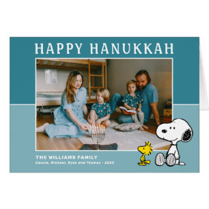 Peanuts Snoopy & Woodstock Happy Chanoeka