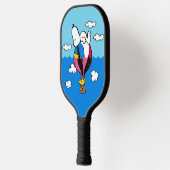 Peanuts | Snoopy & Woodstock heteluchtballon Pickleball Paddle (Links)